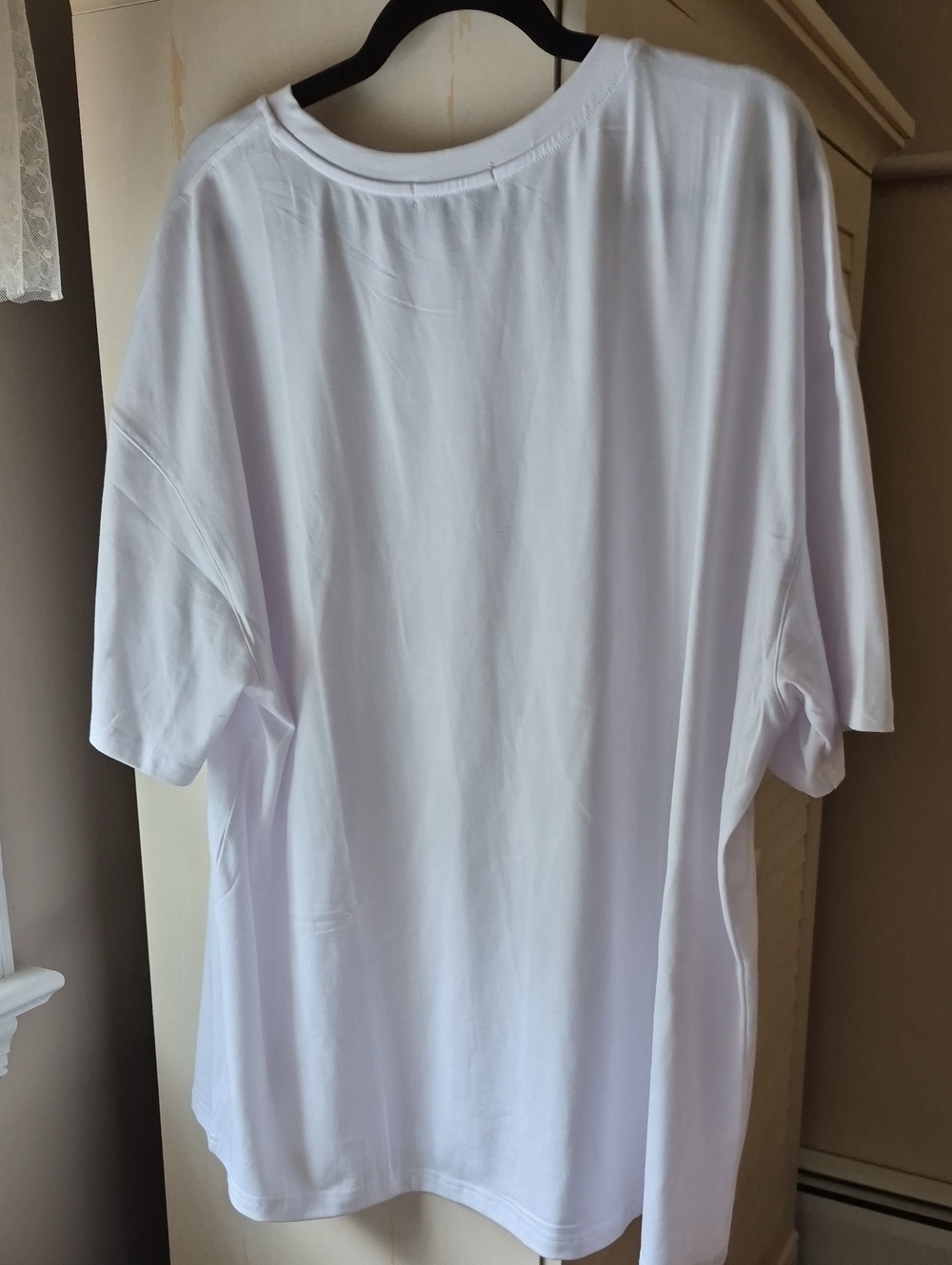 Women's White Short Sleeve T Shirt - Picture 5 of 5